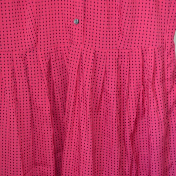 Tommy Hilfiger M Lined Polka Dot Sleeveless Dress - Picture 3 of 10